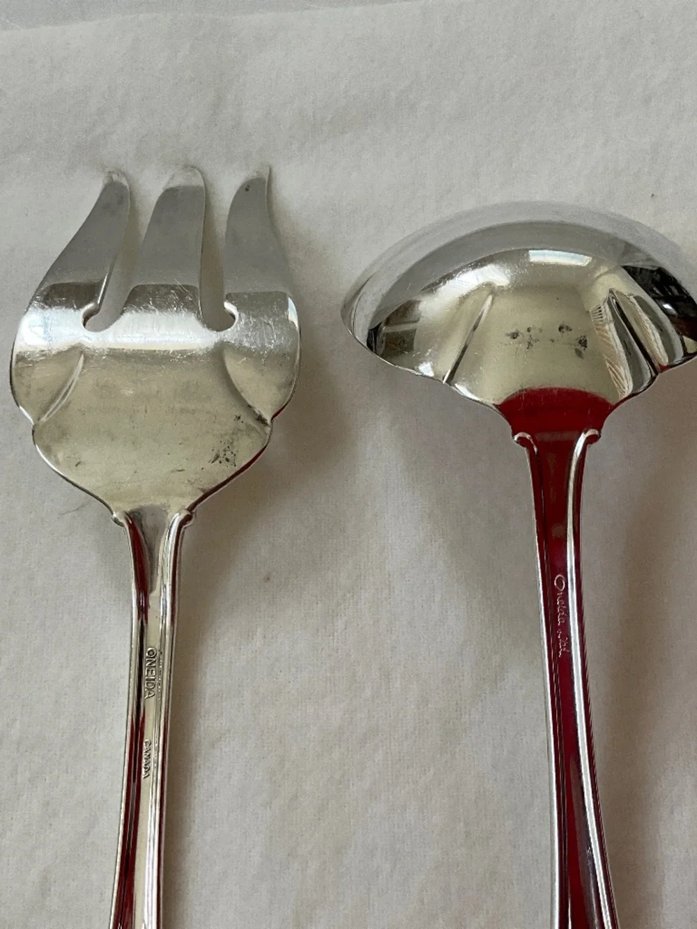 ONEIDA Silver Arbor American Harmony Serving Pieces (4)
